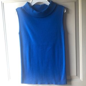 Talbots Sleeveless Turtle Neck Sweater Small Petite